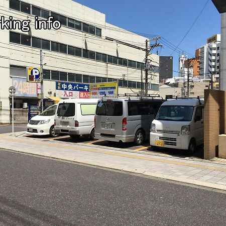Bhotel Heiwaodori 702 - Huge Apt In Famous Hiroshima Dori For 6P Buitenkant foto