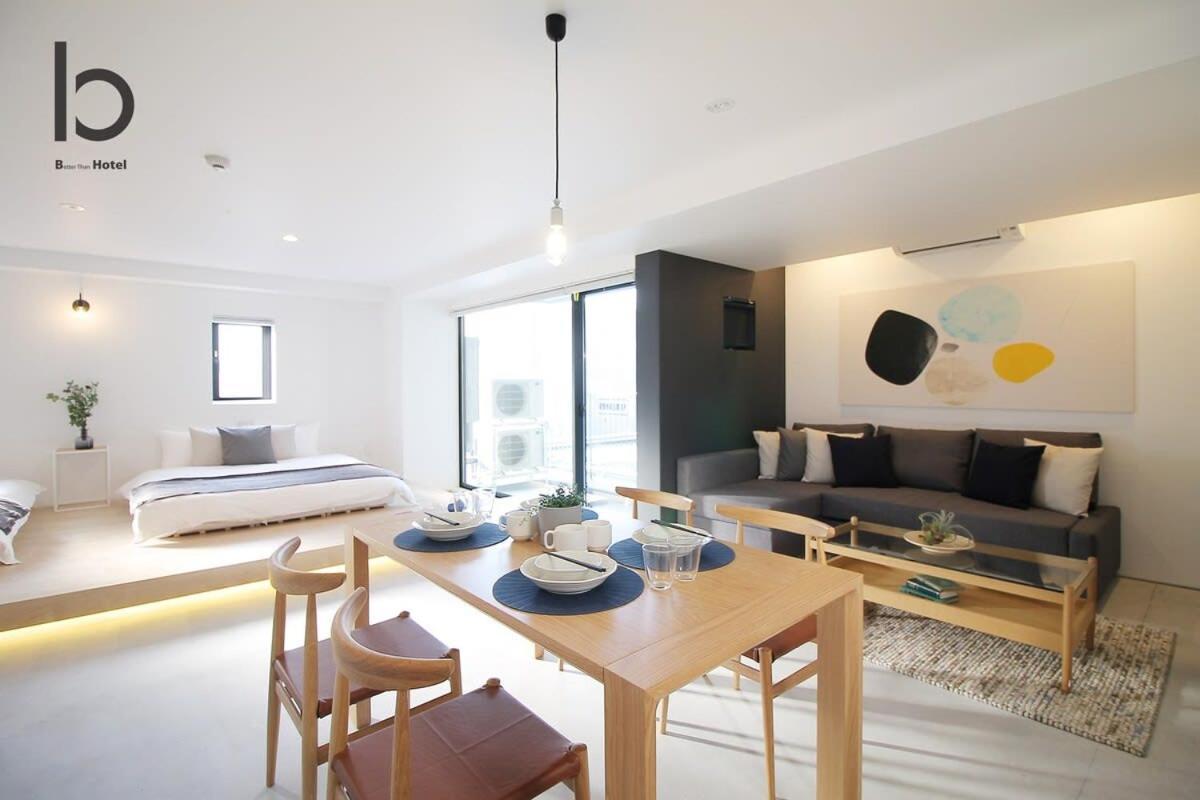 Bhotel Heiwaodori 702 - Huge Apt In Famous Hiroshima Dori For 6P Buitenkant foto