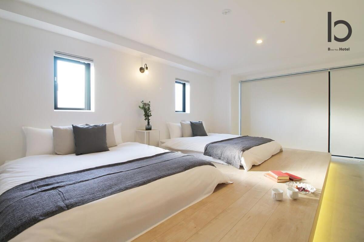Bhotel Heiwaodori 702 - Huge Apt In Famous Hiroshima Dori For 6P Buitenkant foto