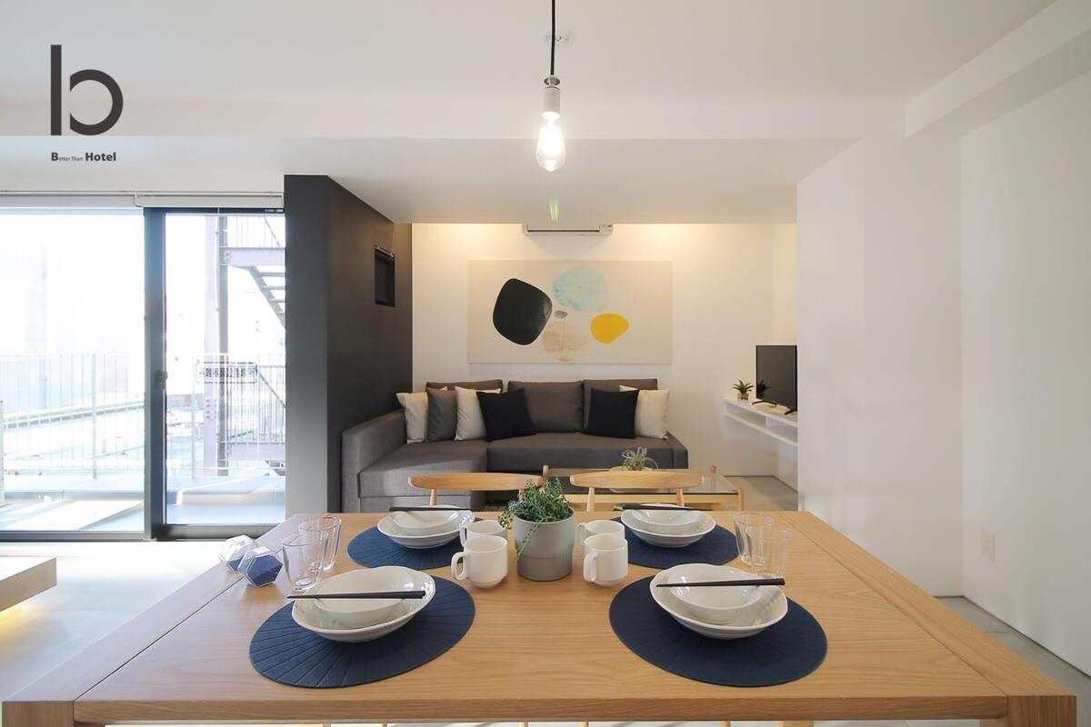 Bhotel Heiwaodori 702 - Huge Apt In Famous Hiroshima Dori For 6P Buitenkant foto