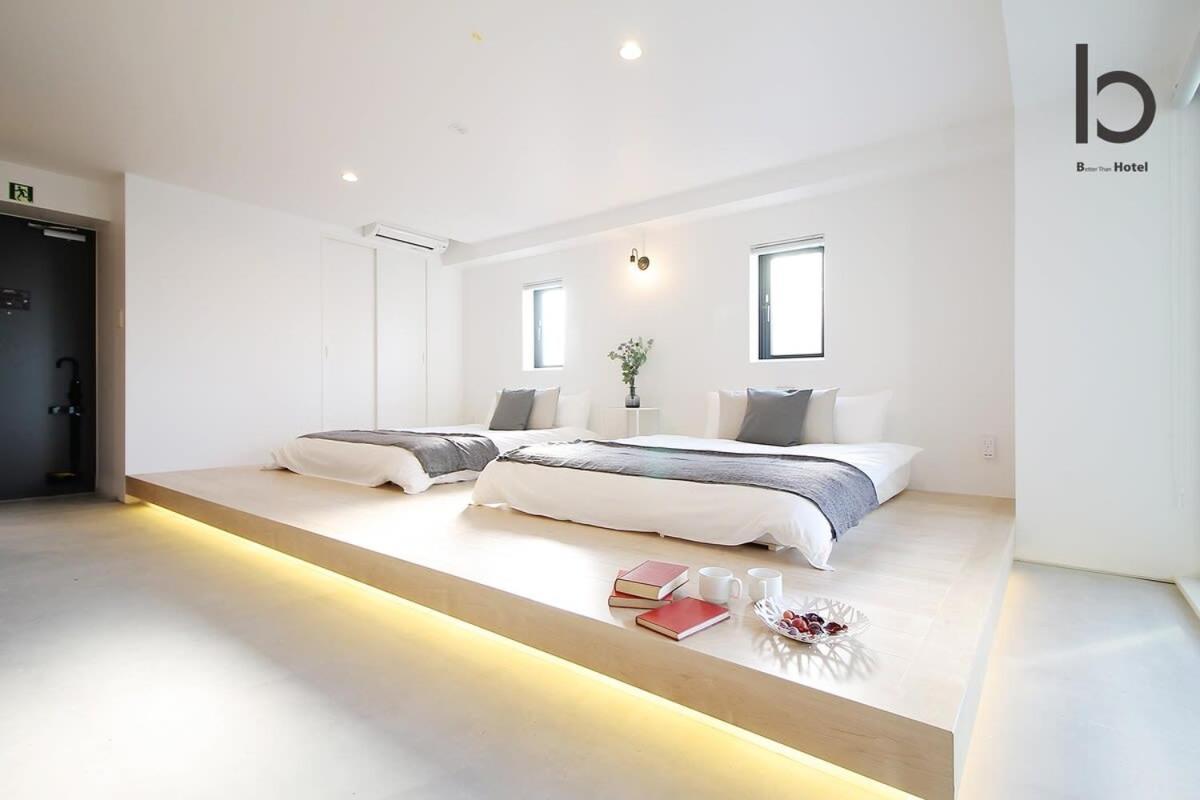 Bhotel Heiwaodori 702 - Huge Apt In Famous Hiroshima Dori For 6P Buitenkant foto