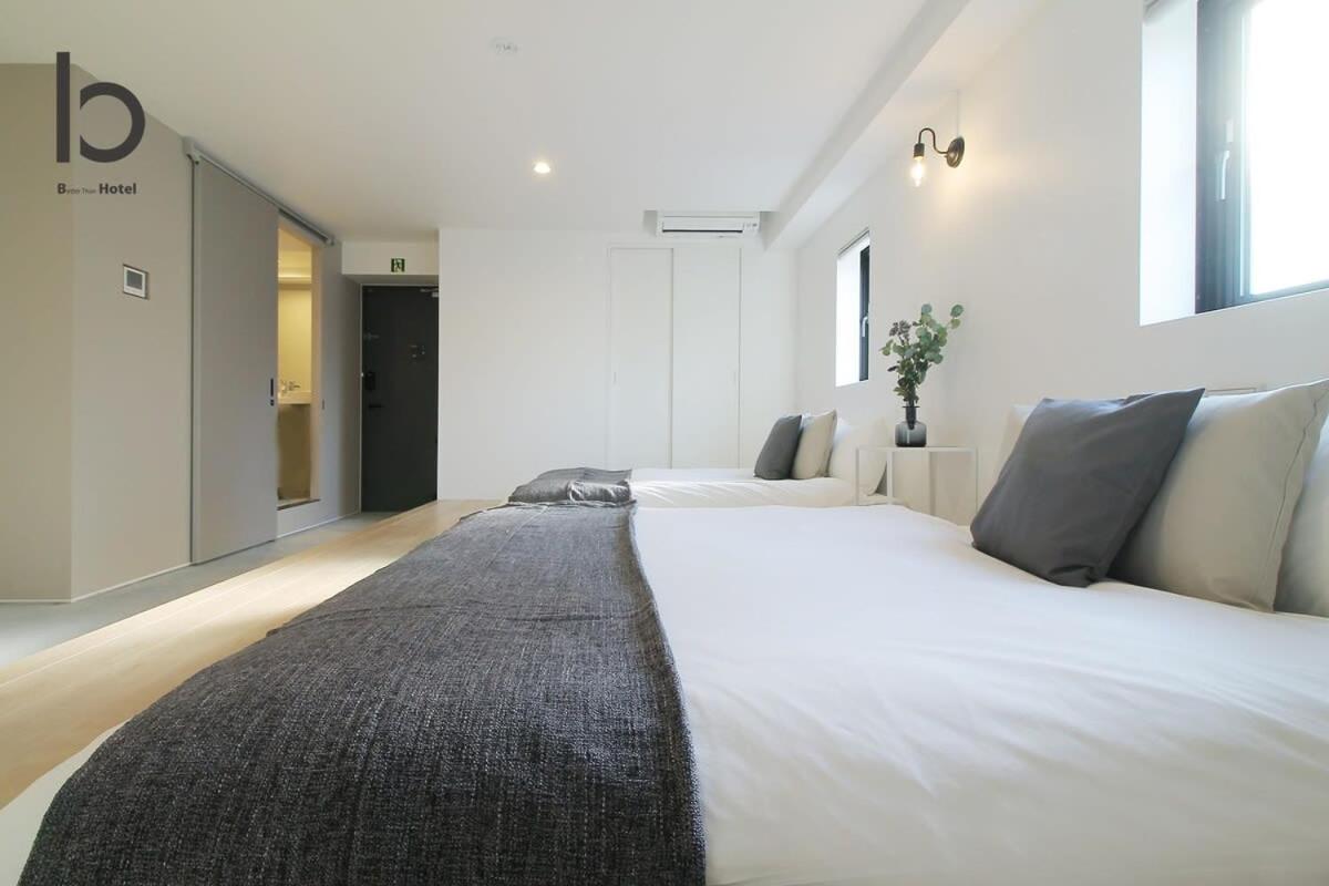 Bhotel Heiwaodori 702 - Huge Apt In Famous Hiroshima Dori For 6P Buitenkant foto
