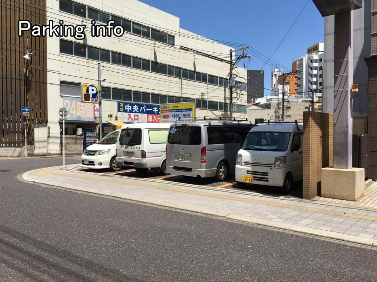 Bhotel Heiwaodori 702 - Huge Apt In Famous Hiroshima Dori For 6P Buitenkant foto